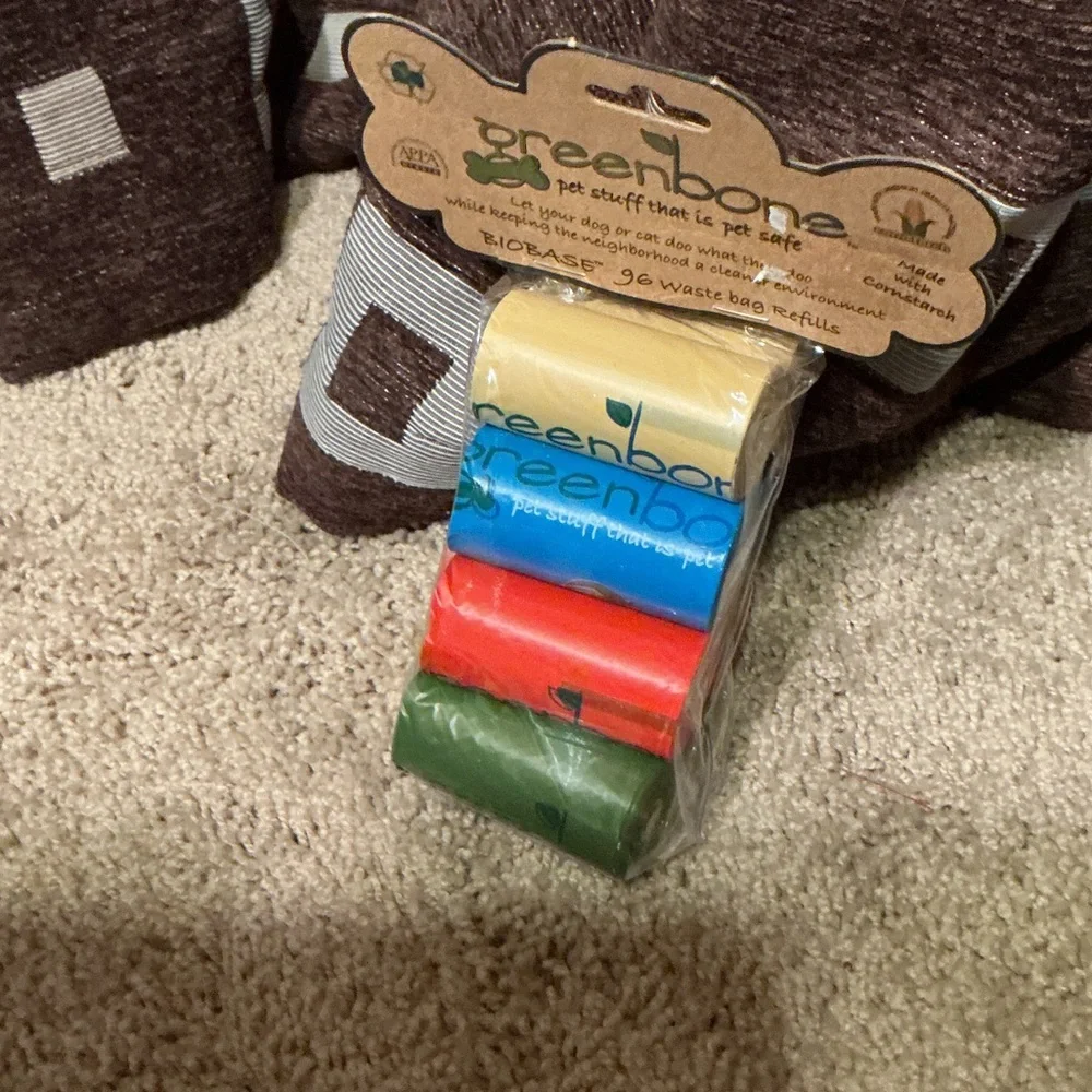 Biodegradable Dog Waste Bags - Multi-Color Pack